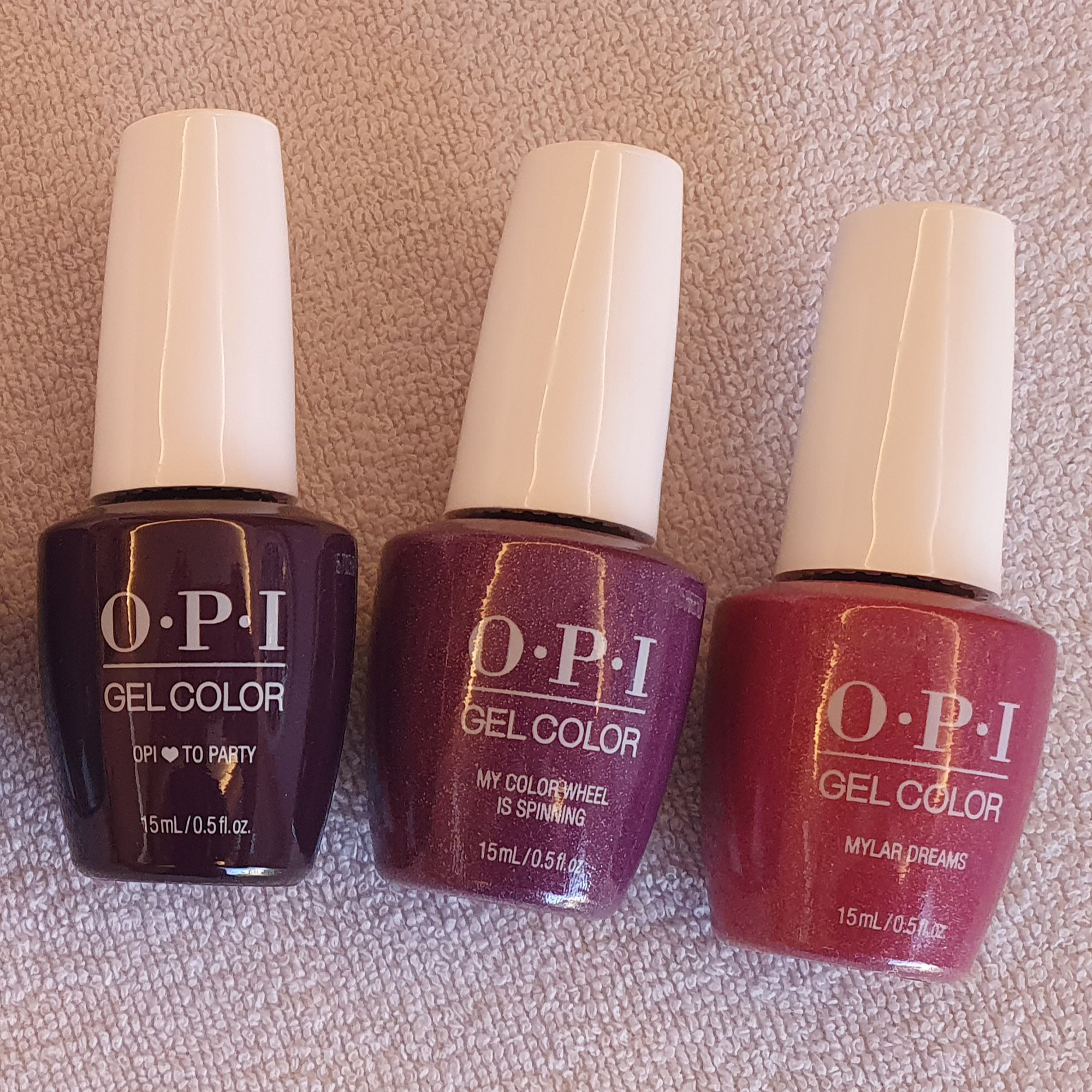 Opi nail gel colours
