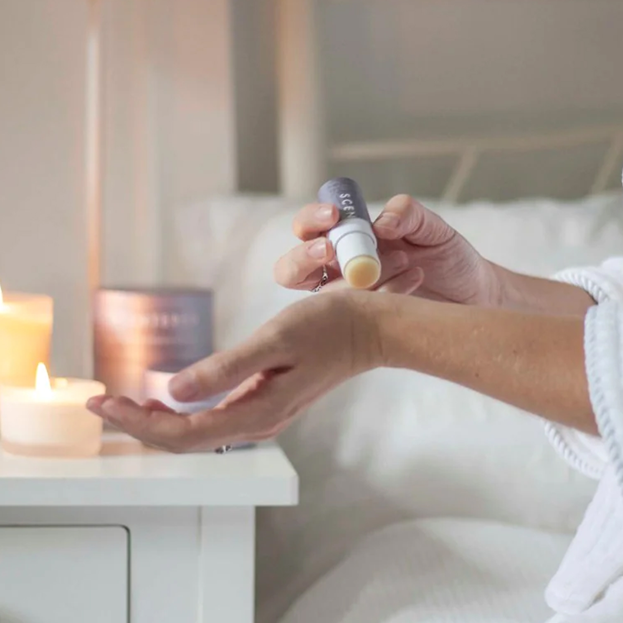 Relax with Scentered sleep well balm
